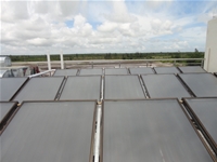 海南龍馬礦業有限公司太陽能中央熱水熱水系統